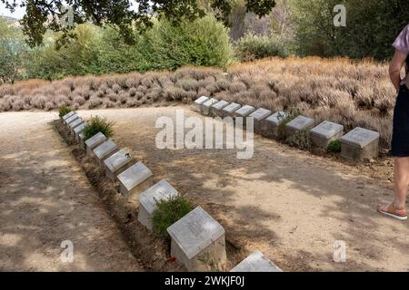 Anzac Gedenkstätte und Landungsstrände in Gallipoli, Türkei Stockfoto