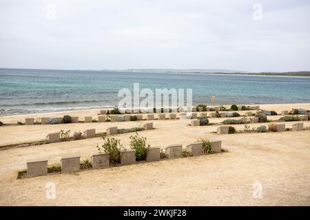 Anzac Gedenkstätte und Landungsstrände in Gallipoli, Türkei Stockfoto