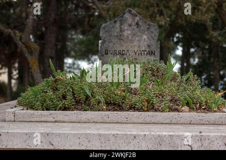 Anzac Gedenkstätte und Landungsstrände in Gallipoli, Türkei Stockfoto