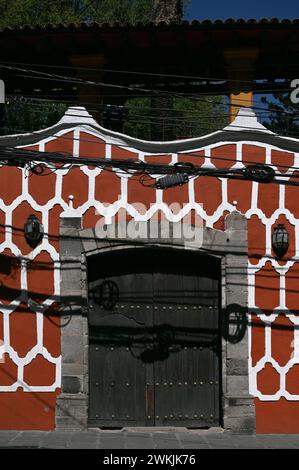 Fonoteca Nacional, Nationales Schallarchiv, auf der Avenida Francisco Sosa, Coyoacan, Mexiko Stadt Stockfoto