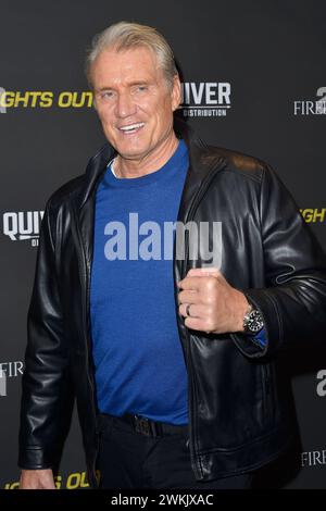 Dolph Lundgren mit Ehefrau und Tochter Ida Lundgren beim Special Screening des Kinofilms Lights Out im the London. West Hollywood, 20.02.2024 *** Dolph Lundgren mit Frau und Tochter Ida Lundgren bei der Sondervorführung des Films Lights Out at the London West Hollywood, 20 02 2024 Foto:xD.xStarbuckx/xFuturexImagex Lights 4265 Stockfoto