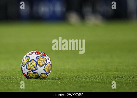 EINDHOVEN - UCL pro 23/24 KNOCKOUT Fußball beim achten Endspiel der UEFA Champions League zwischen PSV Eindhoven und Borussia Dortmund im Phillips Stadion am 20. Februar 2024 in Eindhoven, Niederlande. ANP | Hollandse Hoogte | Bart Stoutjesdijk Stockfoto