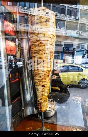 Syrien, Hama, Altstadt, Shawarma Stockfoto