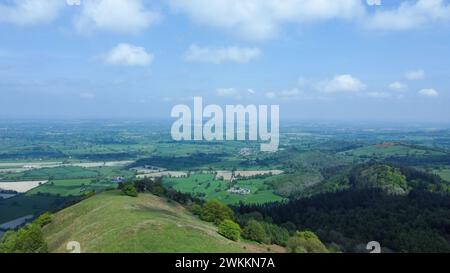 Der wunderschöne Touristenort der Rodneys Pillar in Powys, Wales, an der Grenze zu Shropshire Stockfoto