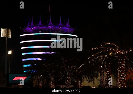 Sakhir, Bahrain. Februar 2024. Fahrerlager-Atmosphäre. Formel-1-Test, Tag 1, Mittwoch, 21. Februar 2024. Sakhir, Bahrain. Quelle: James Moy/Alamy Live News Stockfoto