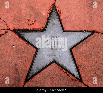 Star gewidmet dem deutschen Filmregisseur Ernst Lubitsch auf dem heruntergekommenen Boulevard of Stars im Zentrum Berlins, deutsche Version des Hollywood Walk of Fame Stockfoto