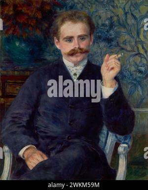 Albert Cahen d'Anvers; Pierre-Auguste Renoir (Französisch, 1841 - 1919); Frankreich; 1881; Öl auf Leinwand, 80 × 63,8 cm (31 1/2 x 25 1/8 in.); 88.PA.133 Stockfoto