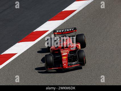 Sakhir, Bahrain. Februar 2024. F1-Vorsaisontests in Bahrain auf dem Bahrain International Circuit am 21. Februar 2024 in Sakhir, Bahrain. (Foto von HOCH ZWEI) Credit: dpa/Alamy Live News Stockfoto