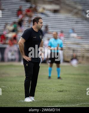 Teresina, Brasilien. Februar 2024. PI - TERESINA - 02/21/2024 - COPA DO BRASIL 2024, RIVER-PI (Foto: Weslley Douglas/AGIF/SIPA USA) Credit: SIPA USA/Alamy Live News Stockfoto