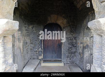 St Peter's Monkwearmouth in Sunderland, eine der ältesten Kirchen Großbritanniens aus dem Jahr 674 mit einer 1300-jährigen Geschichte, Nordengland, Großbritannien Stockfoto