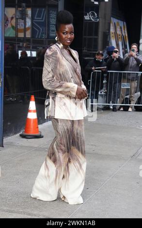 21. Februar 2024 Danai Gurira in Good Morning America über die neue Serie The Walking Dead: The Ones Who Live in New York. Februar 2024Guthaben: RW/Mediapunch Stockfoto