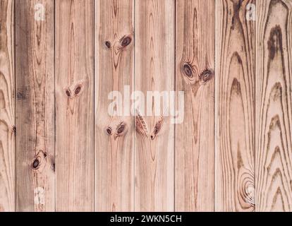 Holzhintergrund. Brauner abstrakter Hintergrund. Close-up-Diele Holztischboden mit natürlicher Musterstruktur. Leerer Holzbretthintergrund. Stockfoto