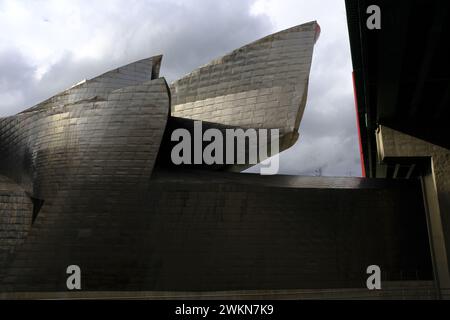 Guggenheim Museum in Bilbao Stockfoto