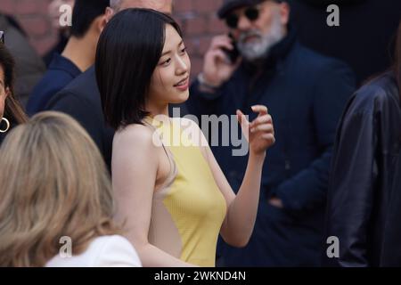 Ein Ju-Jin nimmt an der Fendi Fashion Show während der Milan Fashion Week Womenswear Herbst/Winter 2024 - 2025 am 21. Februar 2024 in Mailand Teil. ©Foto: Ci Stockfoto