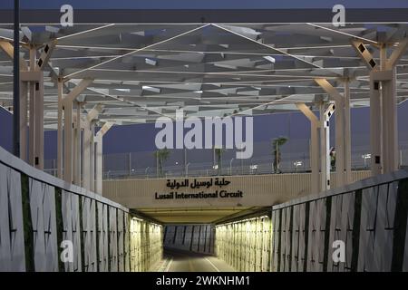 DOHA, Lusail, Katar. Februar 2024. In Doha, Katar. (Foto von Qian Jun/ATP Images) (QIAN Jun /ATP/SPP) Credit: SPP Sport Press Photo. /Alamy Live News Stockfoto