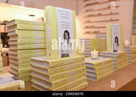 Savannah Guthrie: „Movily What God Does: Reflections on find and find his love Everywhere“ Book Launch Stockfoto