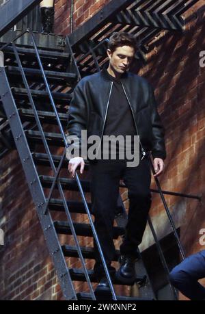 New Yorkk, NY, USA. Februar 2024. Robert Pattinson sah am 21. Februar 2024 in New York City einen Werbespot von Dior. Quelle: Rw Media Punch/Alamy Live News Stockfoto