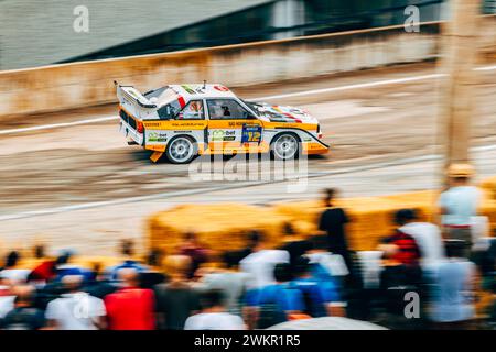 Rallye-Darlehen 2022 in San Marino, Italien. Stockfoto