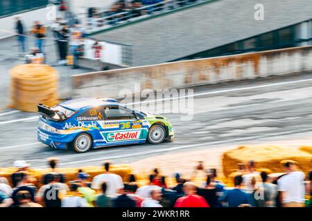 Rallye-Darlehen 2022 in San Marino, Italien. Stockfoto