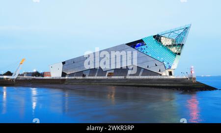 Das Deep and New Marina Area in Hull, Yorkshire, Großbritannien Stockfoto