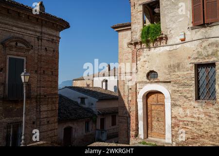 Penne, historische Stadt in der Provinz Pescara, Abruzzen, Italien Stockfoto