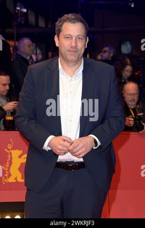 Lars Klingbeil bei der Verleihung des Goldenen Ehrenbären an Martin Scorsese auf der Berlinale 2024 / 74. Internationale Filmfestspiele Berlin im Hotel Berlinale Palast. Berlin, 20.02.2024 Stockfoto