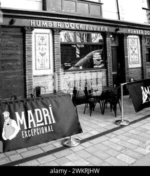 Das Humber Dock Tavery ist ein Restaurant und Pub im Marina Redevelopment in Hull in Yorkshire Stockfoto