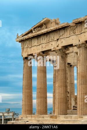 Parthenon, der Akropolis von Athen, Griechenland Stockfoto