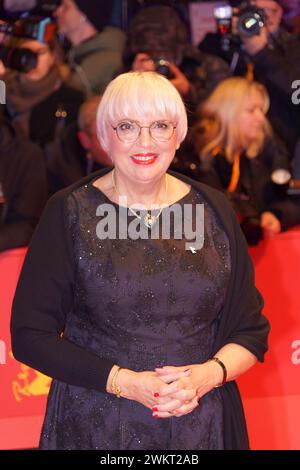 20. Februar 2024, Berlin, Deutschland: Roter Teppich vor Ehrenbär für Martin Scorsese während der Berlinale 2024. (Kreditbild: © Beata Siewicz/Pacific Press via ZUMA Press Wire) NUR REDAKTIONELLE VERWENDUNG! Nicht für kommerzielle ZWECKE! Stockfoto