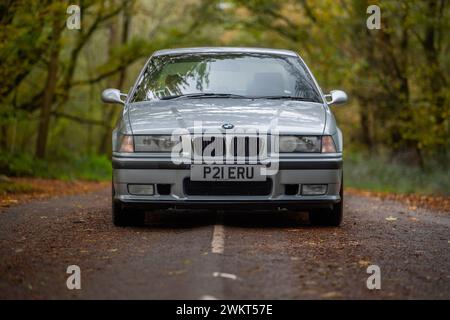 1996 E36 BMW M3 Moderne klassische deutsche Sportlimousine Stockfoto