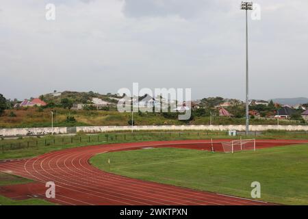 Allgemeine Ansichten des Bo Stadions in Bo, Sierra Leone, Afrika. Stockfoto