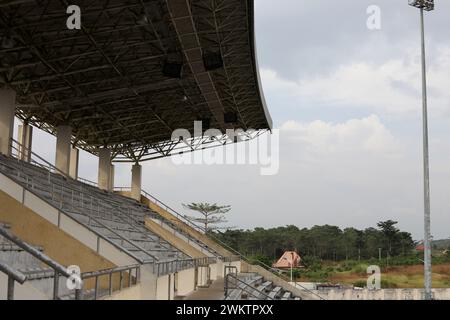 Allgemeine Ansichten des Bo Stadions in Bo, Sierra Leone, Afrika. Stockfoto