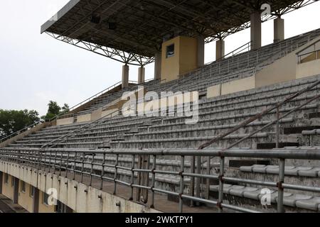 Allgemeine Ansichten des Bo Stadions in Bo, Sierra Leone, Afrika. Stockfoto