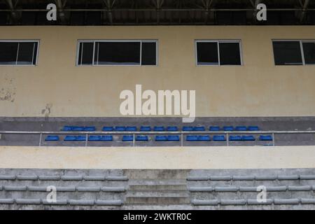 Allgemeine Ansichten des Bo Stadions in Bo, Sierra Leone, Afrika. Stockfoto