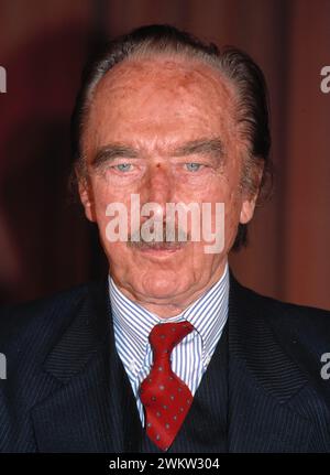 Fred Trumpf im Plaza Hotel in New York City. Dezember 1988 Quelle: Walter McBride/MediaPunch Stockfoto