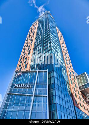 Das Columbus Convention Center / Hilton Hotel in der Innenstadt von Columbus Ohio Stockfoto