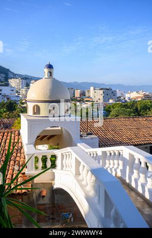 Casa Kimberly, ein luxuriöses Boutique-Hotel in Puerto Vallarta, Mexiko. Stockfoto