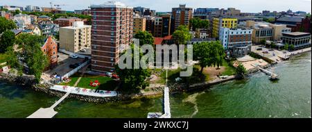 Studentenwohnheim, University of Wisconsin, Madison, Wisconsin, USA Stockfoto