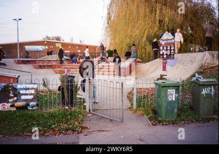 Winchester Skate Park, Winchester, Hampshire, England, Großbritannien. Stockfoto