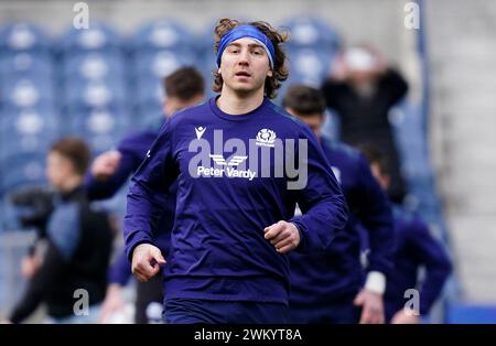 Der schottische Jamie Ritchie spielte im Scottish Gas Murrayfield Stadium in Edinburgh. Bilddatum: Freitag, 23. Februar 2024. Stockfoto