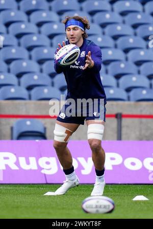 Der schottische Jamie Ritchie spielte im Scottish Gas Murrayfield Stadium in Edinburgh. Bilddatum: Freitag, 23. Februar 2024. Stockfoto