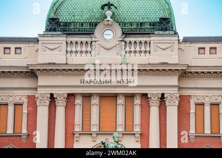 20. November 2023, Belgrad, Serbien: Belgrads historisches Zentrum, ein muss für Touristen in Serbien. Stockfoto