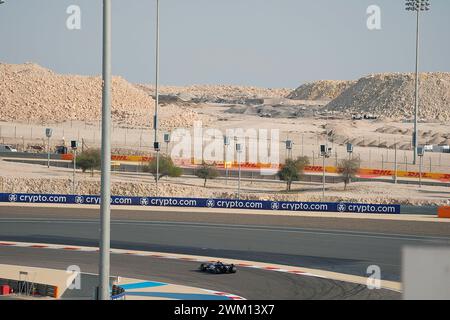 Sakhir, Bahrain. Februar 2024. 23. Februar 2024, Bahrain International Circuit, Sakhir, Formel-1-Testfahrten in Bahrain 2023, im Bild Nico Hulkenberg (DEU), Haas F1 Team Credit: dpa/Alamy Live News Stockfoto