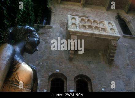 4065660 Julias Haus , Verona, Italien; (add.info.: VERONA, Julias Haus / VERONA, Casa di Giulietta - © Marcello Mencarini); © Marcello Mencarini. Alle Rechte vorbehalten 2024. Stockfoto