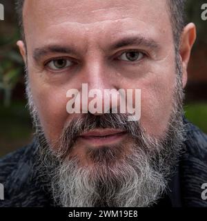 4065709 italienischer Schriftsteller Carlo Lucarelli (Foto); (add.info.: Rom; Roma, Italien; Auditorium Parco della musicaLibri kommen 2017 Lo scrittore italiano Carlo Lucarelli); © Marcello Mencarini. Alle Rechte vorbehalten 2024. Stockfoto