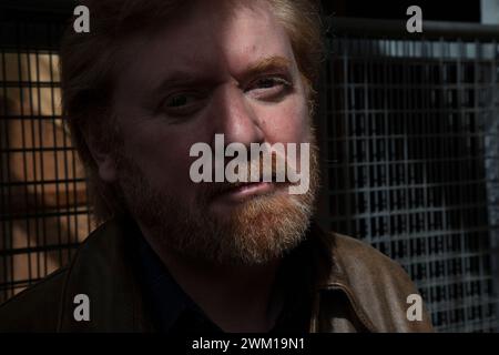 4065808 Lyon, Quais du Polar 2017. Britischer Thriller J.R. Ellory (Foto); (add.info.: Lyon; Lione, Frankreich; Francia, Palais de la BourseQuais du Polar 2017 Lione, Quais du Polar 2017. Lo scrittore inglese di Thriller J.R. Ellory); © Marcello Mencarini. Alle Rechte vorbehalten 2024. Stockfoto