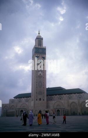 4066160 Marokko, Casablanca. Moschee; (add.info.: Marokko, Casablanca. Moschee MAROCCO, Casablanca. Moschea); © Marcello Mencarini. Alle Rechte vorbehalten 2024. Stockfoto