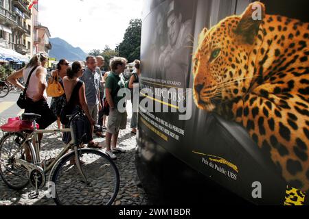 4066572 Internationales Filmfestival Locarno; (add.info.: Internationales Filmfestival Locarno - © 2006 Marcello Mencarini); © Marcello Mencarini. Alle Rechte vorbehalten 2024. Stockfoto