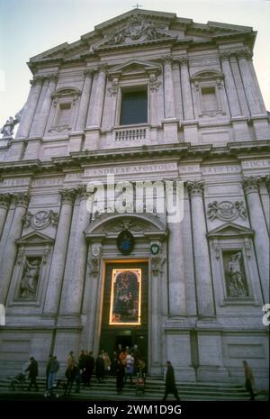 4067435 Rom, Kirche Sant'Andrea della Valle; (add.info.: Rom, Kirche Sant'Andrea della Valle Roma, Chiesa di Sant'Andrea della Valle - 1989); © Marcello Mencarini. Alle Rechte vorbehalten 2024. Stockfoto