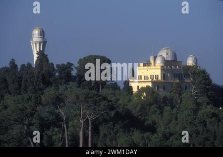 4067470 Rom, Astronomisches Observatorium auf dem Monte Mario; (add.info.: Rom, Astronomisches Observatorium auf dem Monte Mario Roma, osservatorio astronomico di Monte Mario); © Marcello Mencarini. Alle Rechte vorbehalten 2024. Stockfoto